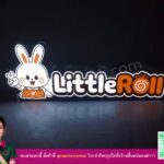 ป้ายไฟชื่อร้าน Little Roll